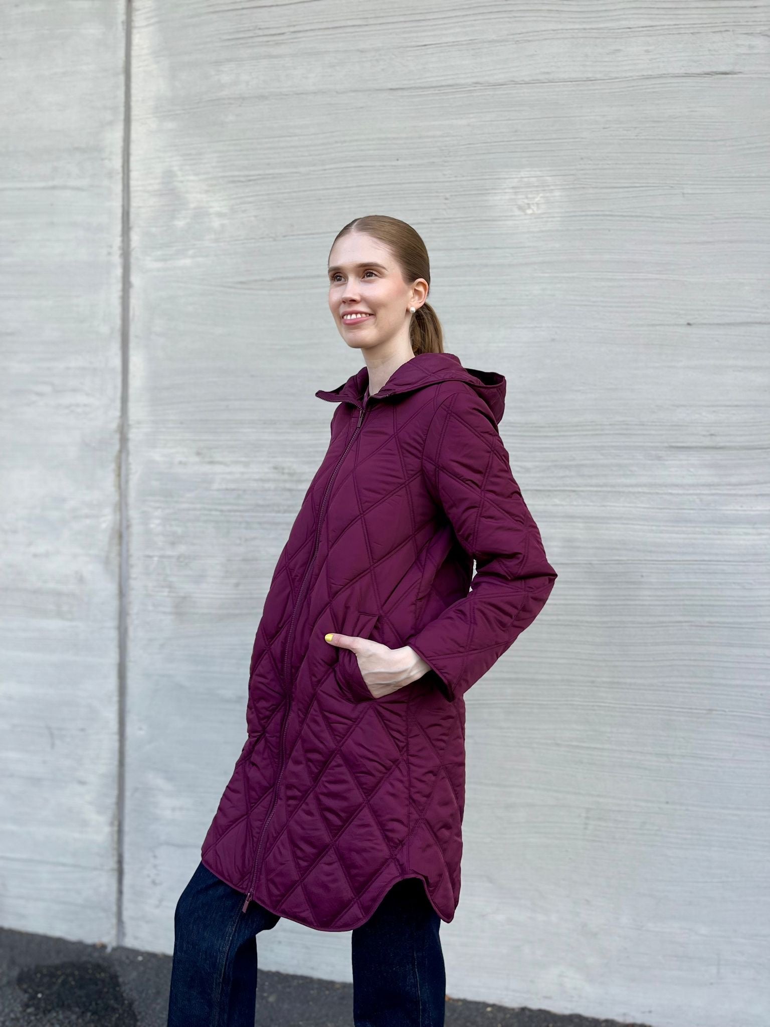 VIQUILA Coat - Fig